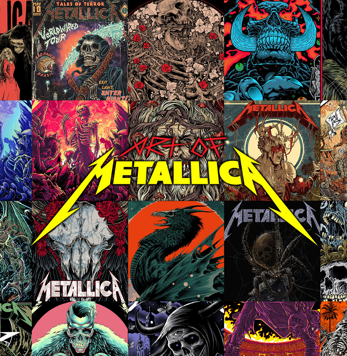 Metallica Has Added More Content to The Black Box The Art of Metallica Virtual Archive and Exhibition Ghost Cult MagazineGhost Cult Magazine