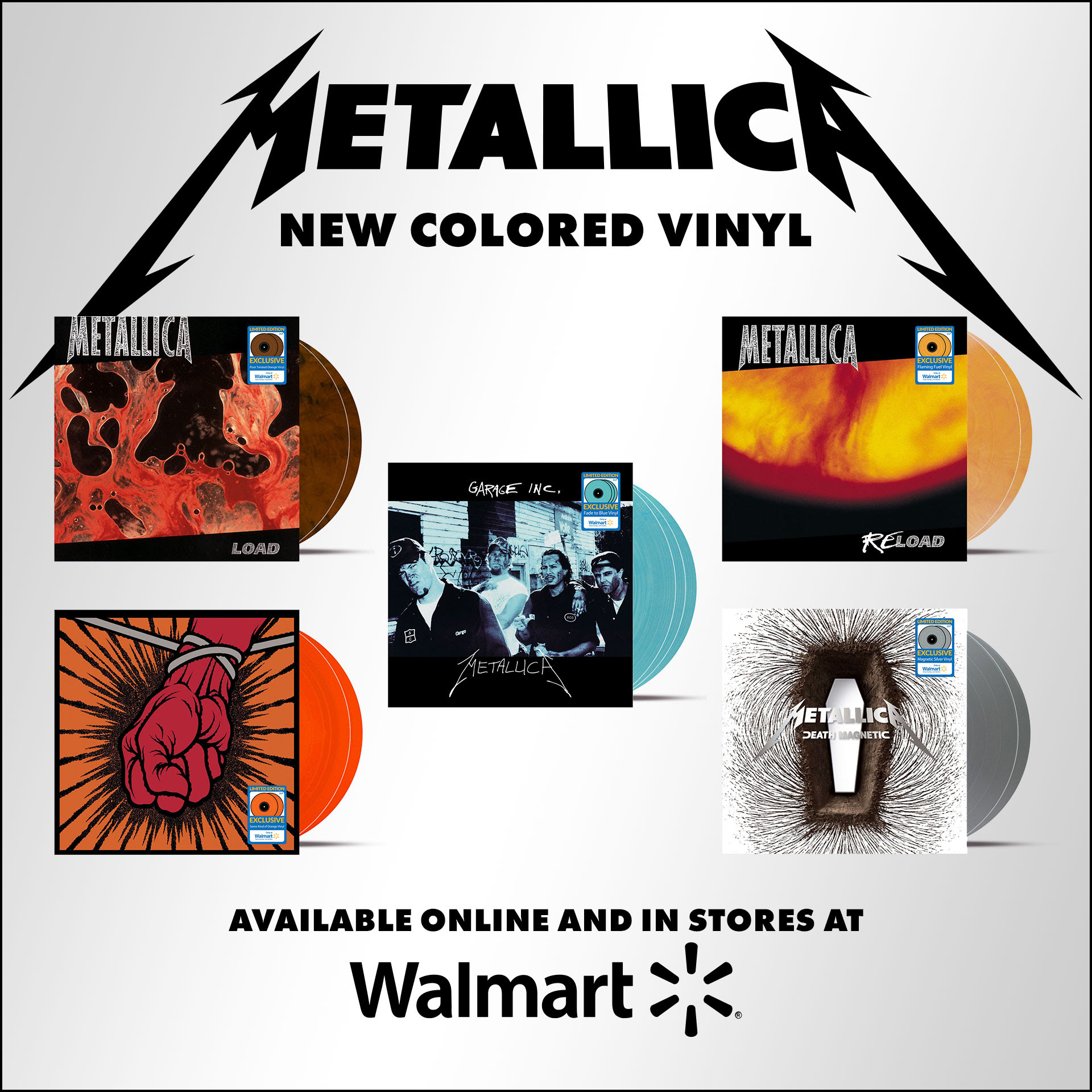 Metallica and Wal-Mart Release Wave 2 of Limited-Edition Color 